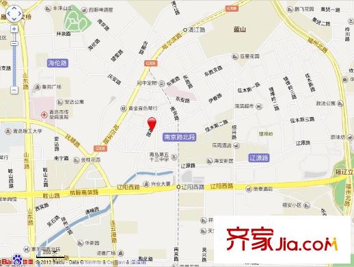 錯(cuò)埠嶺一小區(qū)交通圖