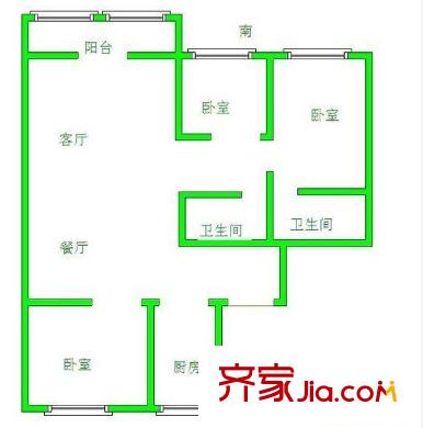 青島 江山瑞城 戶型圖