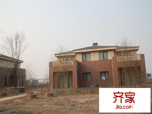 曹妃湖紅樹灣小區(qū)實景（2013-3-28）