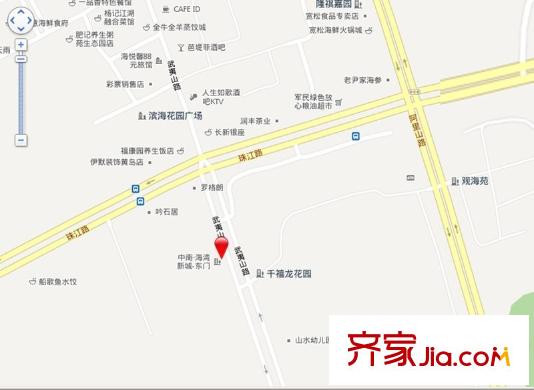 中南海灣新城交通圖