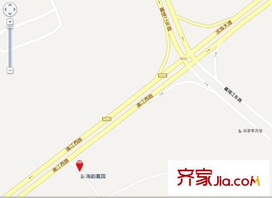 海韻嘉園交通圖