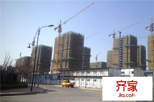 綠城理想之城誠園西區(qū)進(jìn)展實(shí)景（20150302）