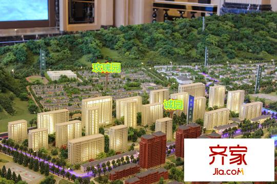 綠城理想之城誠園沙盤圖（2015-07）