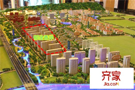 綠城理想之城郁金香岸沙盤圖（2015-7）