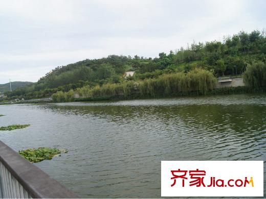 綠城理想之城西側(cè)3000米李村河實(shí)景圖