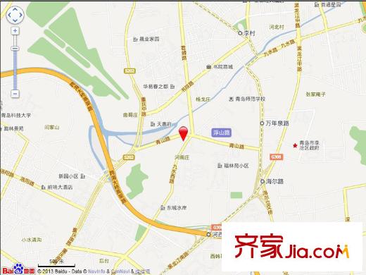 海爾鼎世華府交通圖