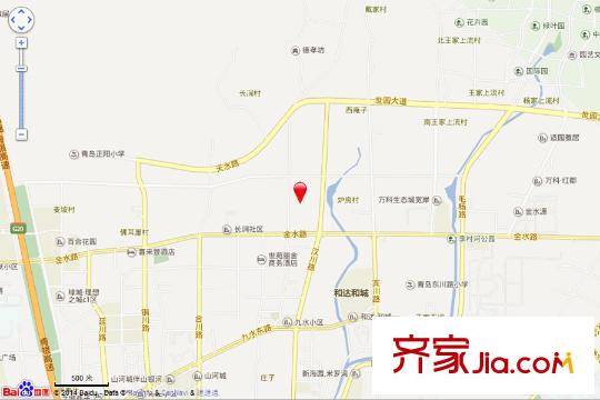 卓越皇后道交通圖