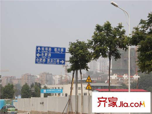萬科城配套圖周邊配套之路標(biāo)