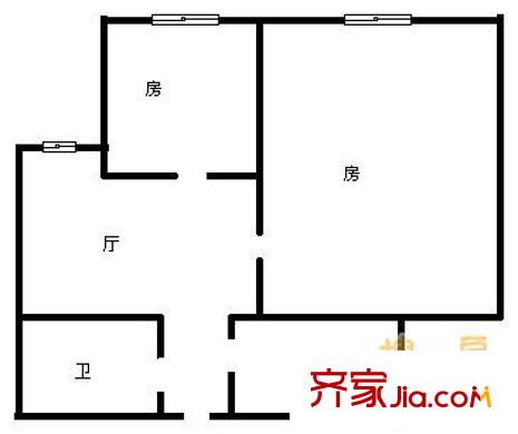 宜昌馨苑戶型圖宜昌馨園 2室 戶型圖 2室1廳1衛(wèi)1廚