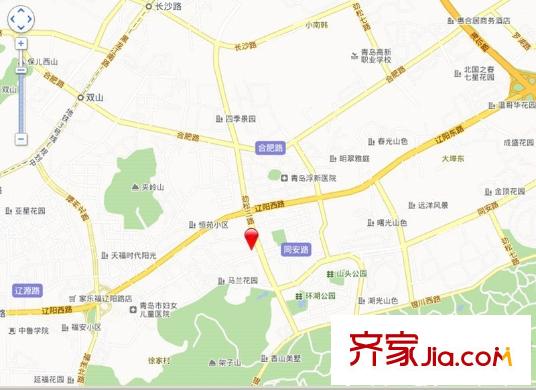 海信靜湖瑯園交通圖
