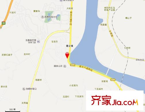 九鼎藍(lán)波灣交通圖