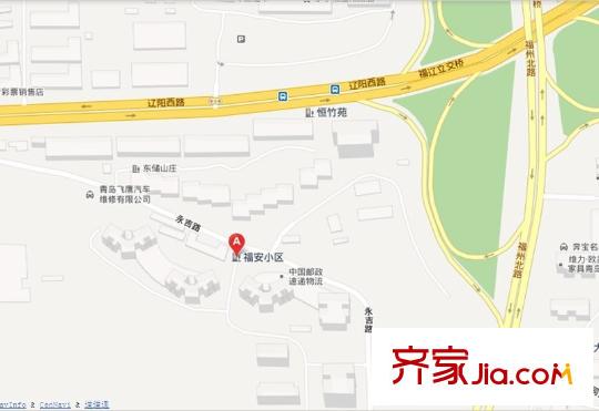 福安小區(qū)交通圖