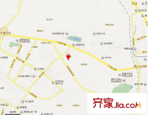 凱泰歐城交通圖