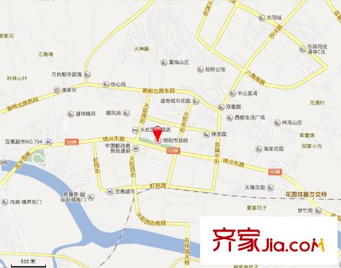 美集財富時代交通圖