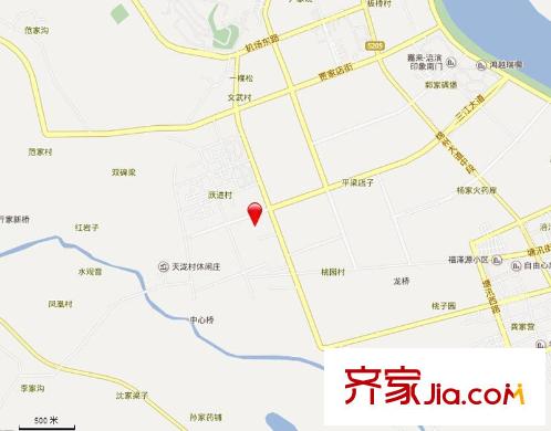 城南壹平方米交通圖