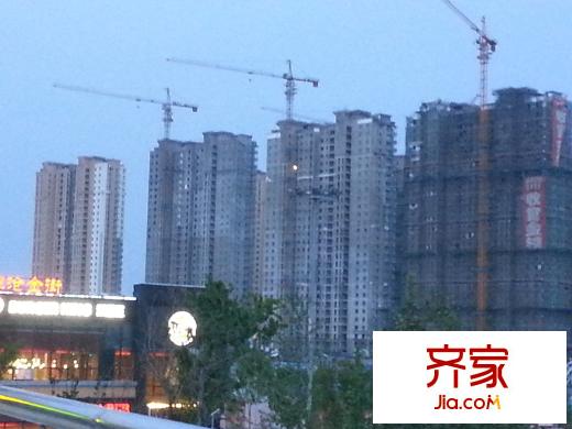 李滄萬達(dá)廣場外景圖二期悅公館實(shí)景圖（2014-5-3）