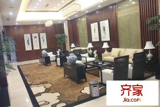 上馬?觀花府邸售樓部休息區(qū)