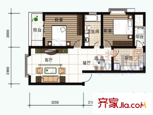 上河美地D戶型