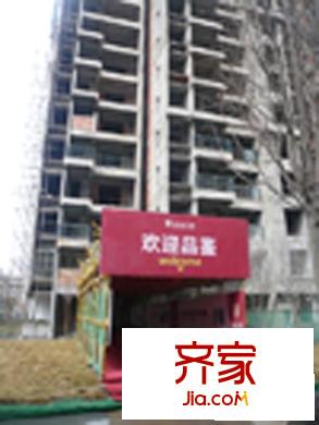 長虹世紀城二期外景圖6號樓通道