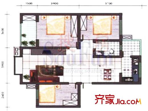 芙蓉盛錦 戶型圖