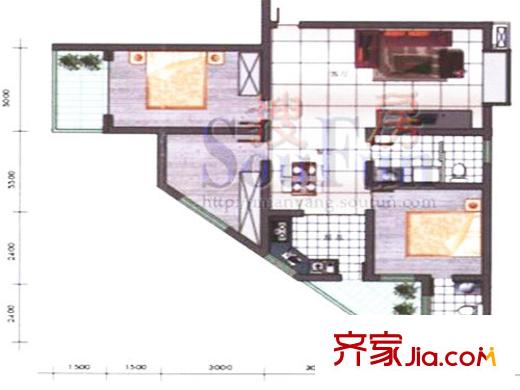 芙蓉盛錦 戶型圖