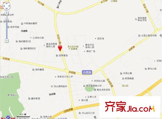 四季景園交通圖