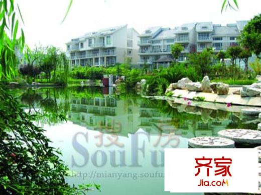鴻越瑞平方米花園外景圖