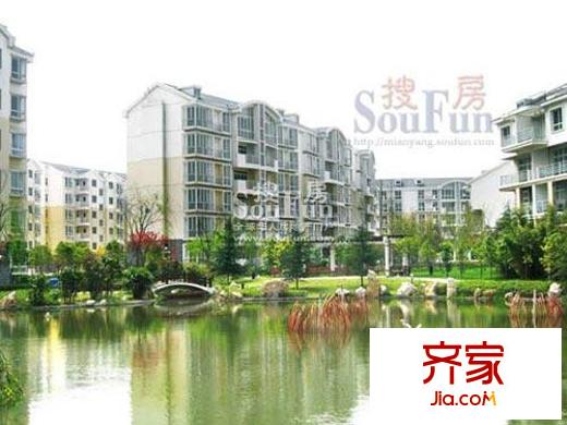 鴻越瑞平方米花園實景圖