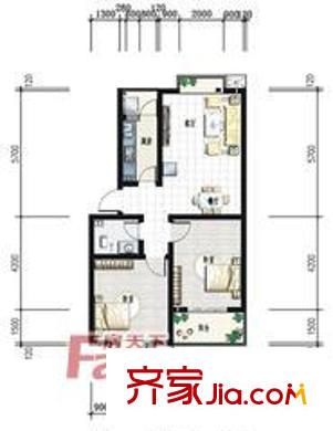 開元錦都戶型圖