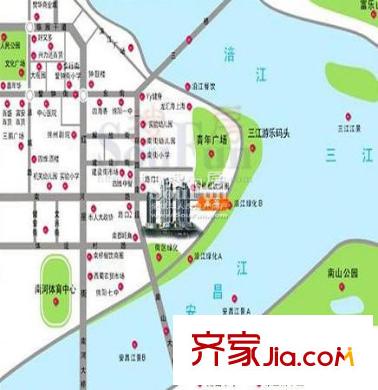 金佳城南名著交通圖交通位置圖