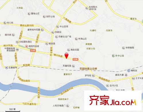 中元廣場(chǎng)交通圖