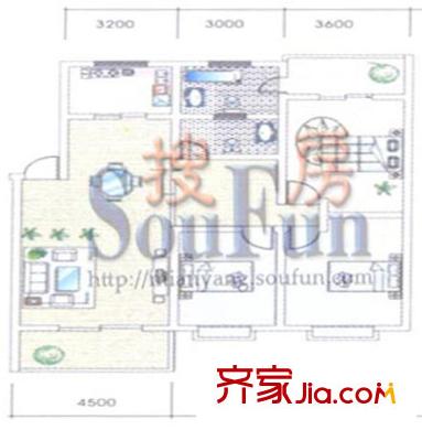 凱麗濱江 戶型圖