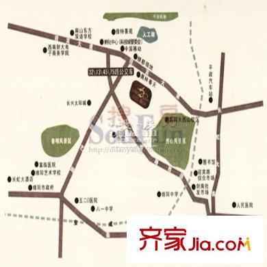 卓信龍嶺交通圖交通位置圖