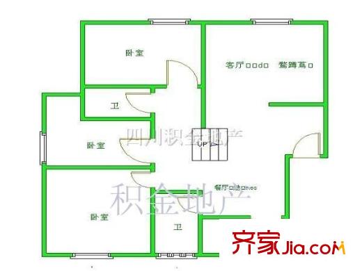 棲霞苑 0室 戶型圖
