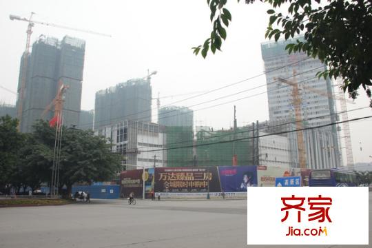 涪城萬(wàn)達(dá)廣場(chǎng)外景圖
