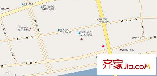 得月星城交通圖位置圖123