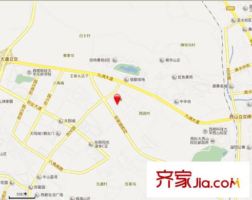 倍特領(lǐng)尚交通圖