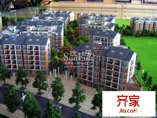 興發(fā)城東逸景實景圖沙盤圖