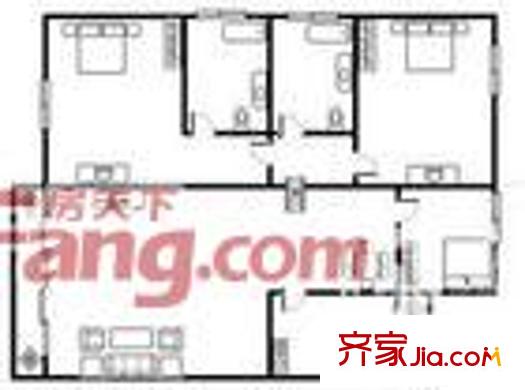 香河世家戶型圖