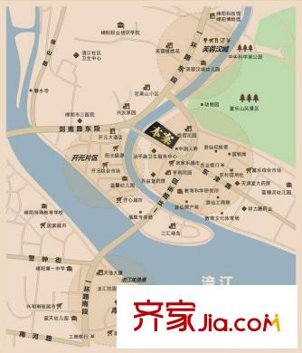 高誠(chéng)尚峰交通圖