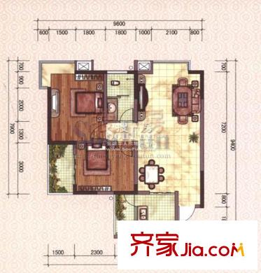 壹號(hào)大院戶型圖