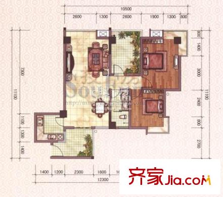 壹號大院A戶型