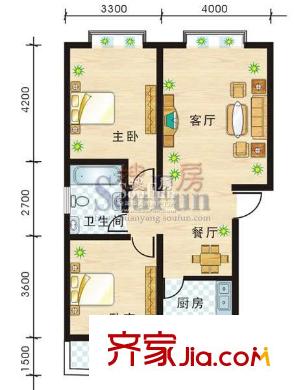 尚高城市花園 戶型圖