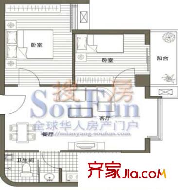 富臨金色時(shí)代A3戶型