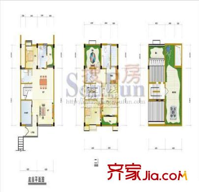 銀都領(lǐng)地疊景HOUSE,D3型10棟