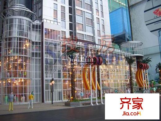 福星都市時(shí)尚實(shí)景圖 模型圖