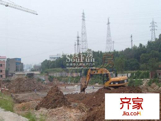 翰林尚城實(shí)景圖工地