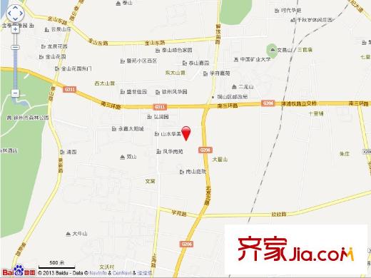 松霏花園交通圖