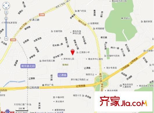 錯埠嶺四小區(qū)交通圖