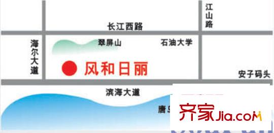 康大風(fēng)和日麗交通圖